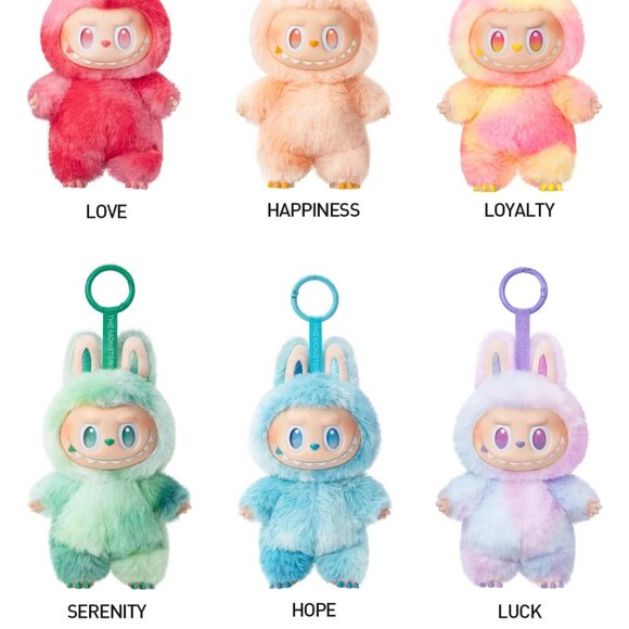 Luck monster keychain lafufu labubu big into energy - Picture 2 of 3